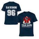 Football Season - Personalized American Football Team Shirt - A Gift for Football Player,Lovers