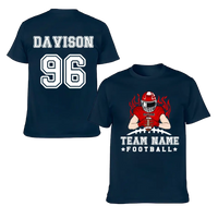 Football Season - Personalized American Football Team Shirt - A Gift for Football Player,Lovers