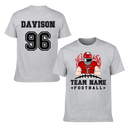 Football Season - Personalized American Football Team Shirt - A Gift for Football Player,Lovers
