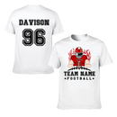 Football Season - Personalized American Football Team Shirt - A Gift for Football Player,Lovers