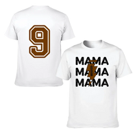 Football Support - Personalised Name And Number T-Shirt - A Gift for Family