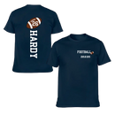 Football Season - Personalized Child's Name And Shirt Number - A Gift for Family