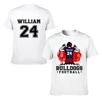 American Football - Personalised Character, Team Name, Name And Number T-shirt - A Gift for Football Players,Lovers