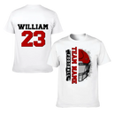 Football Helmet - Personalised Helmets And Name T-shirt - A Gift for Football Players,Lovers