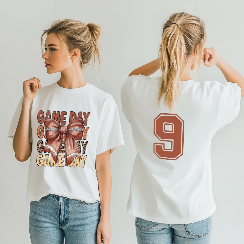 Game Day - Season shirts with Personalised dates - A Gift for Football Fans,Lovers,Supporters