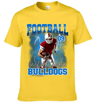 Football Theme - Personalised Photo T-Shirt - Gifts for Football Fans,Players