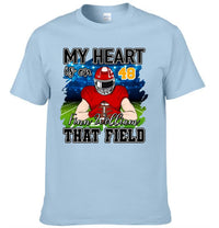 My Heart Is On That Field - Personalised Football Shirts - Gifts for Football Fans