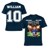 That's My Boy Personalized Jerseys Football Match Day Customized Team Names Family Photos For Player Use