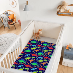 Raaa! Cool Fluorescent Cartoon Dinosaur Blanket - Gift For Kids Who Love Dinosaurs!