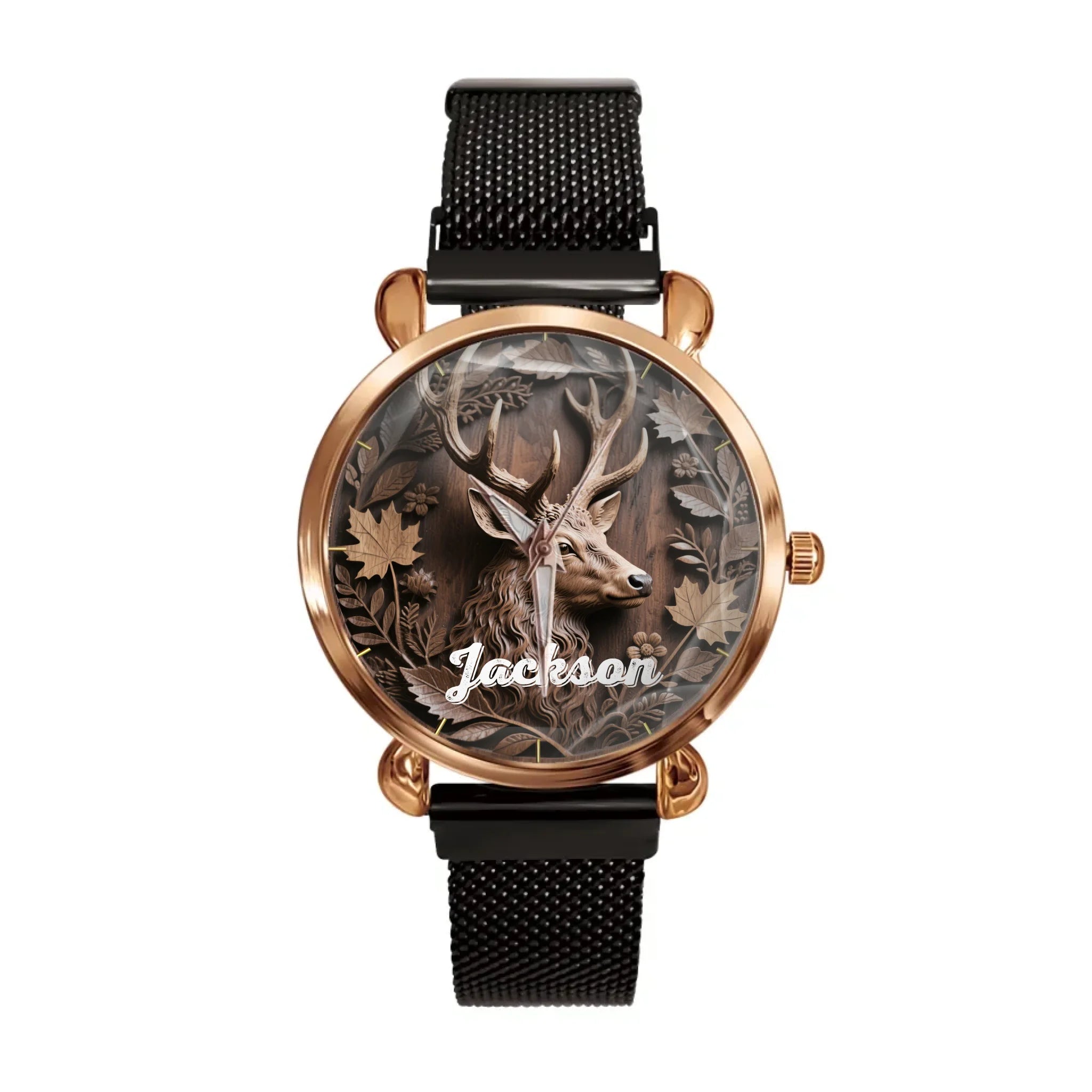 Timeless Hunt – Personalized Buck Hunter’s Watch