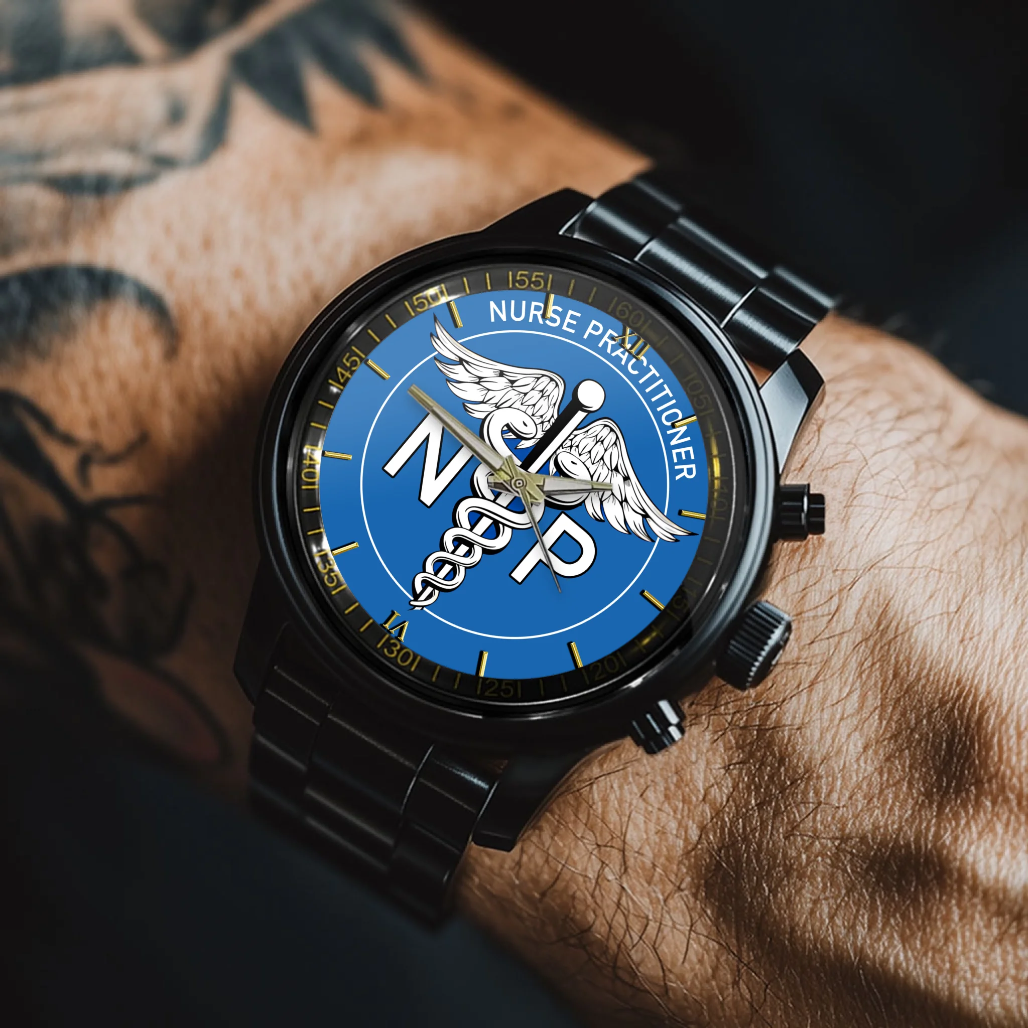 Medical Nurse Logo - Personalized Watch
