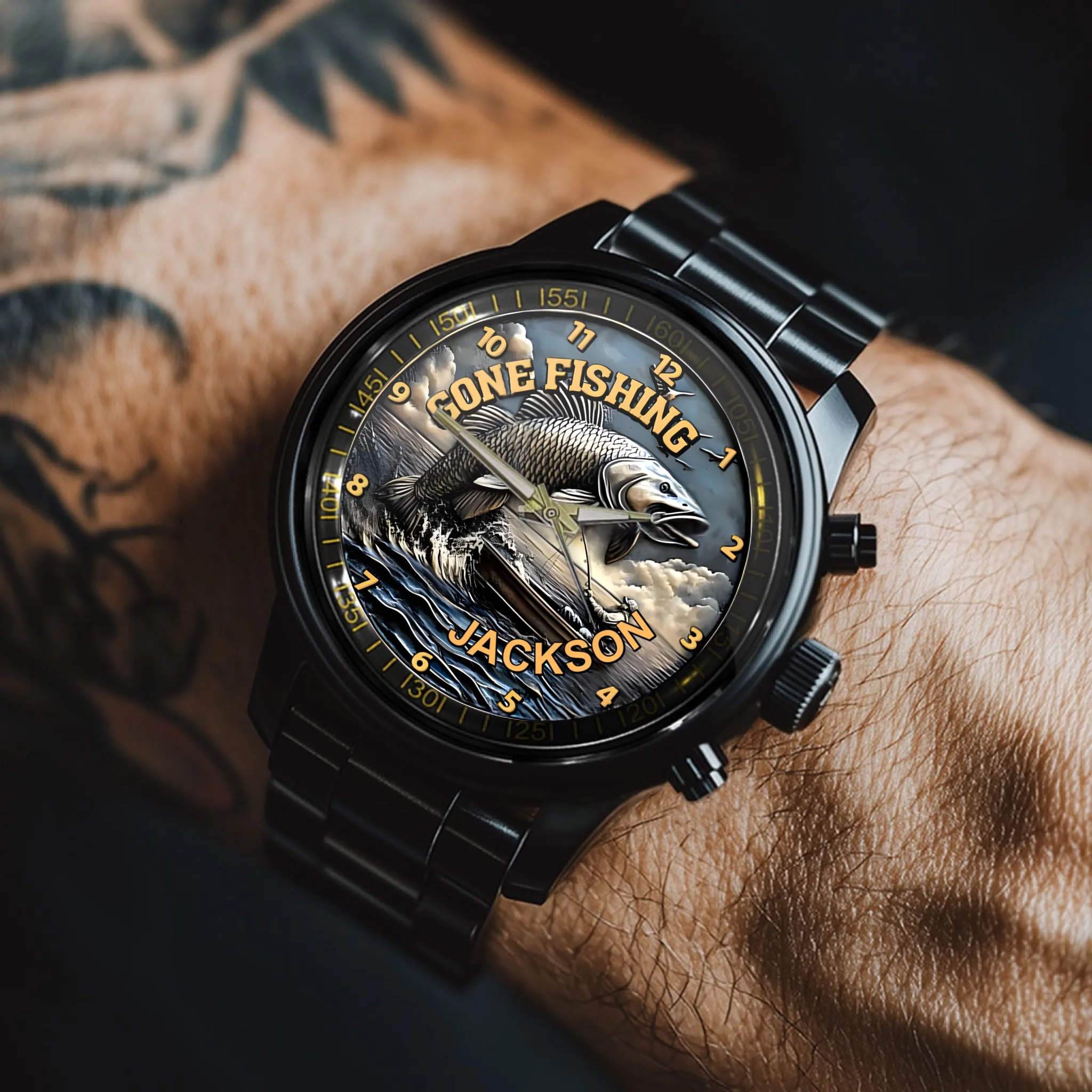 Gone Fishing - Personalized Fishing Watch