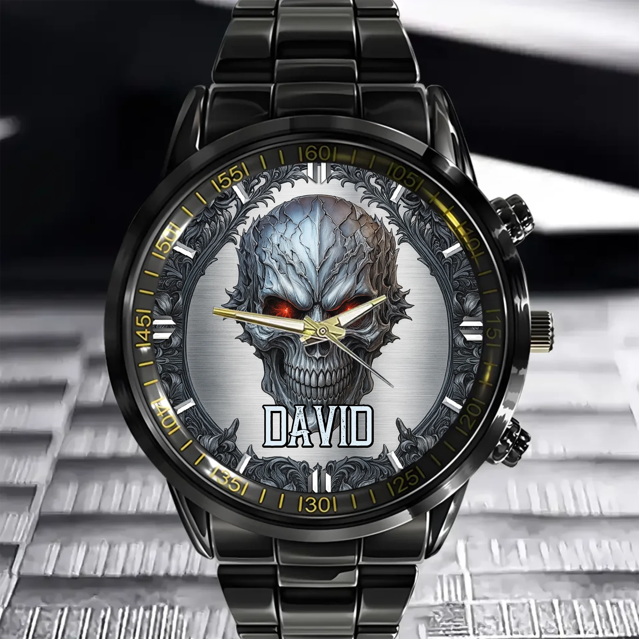 💀Cool Skull - Personalized Skull Watch