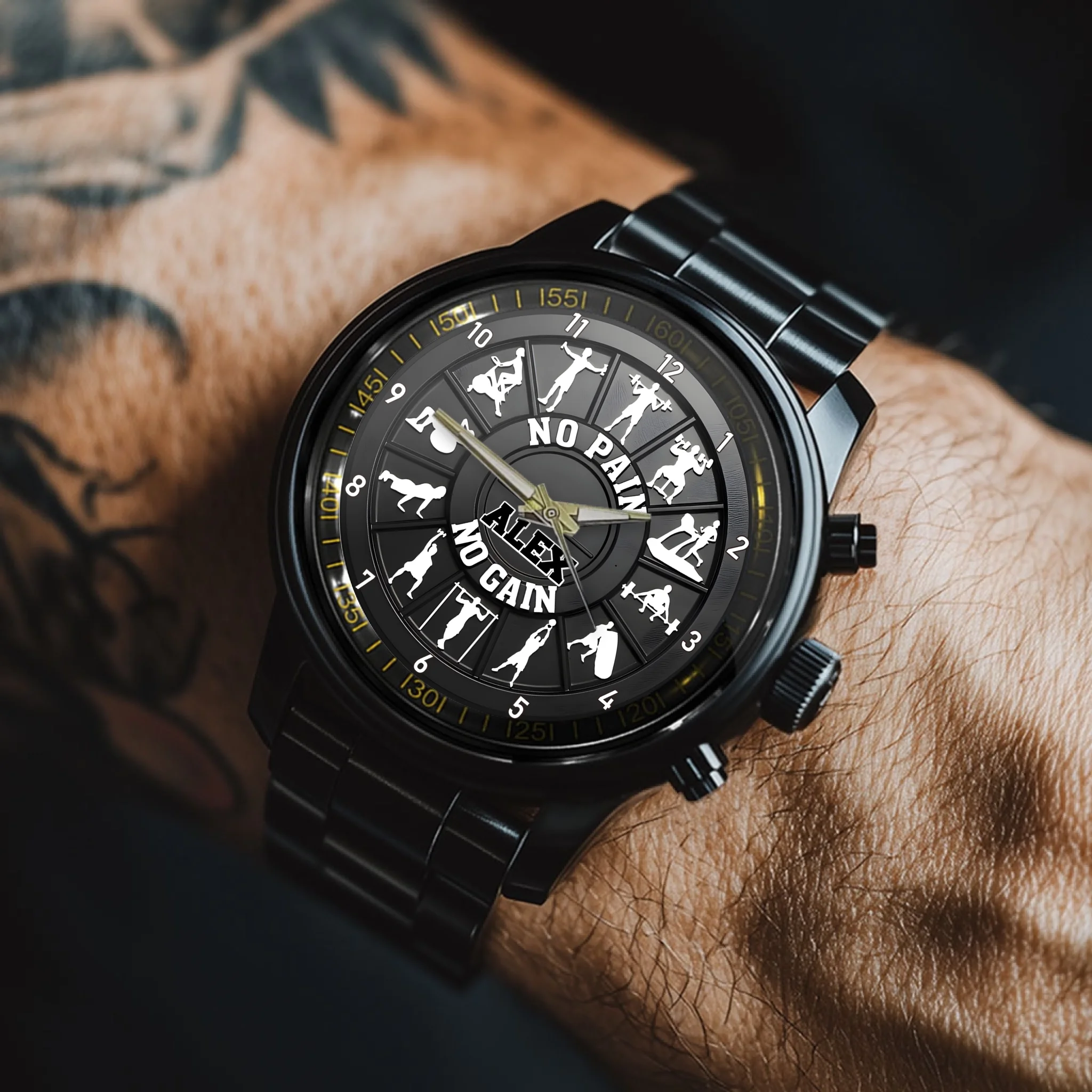 No Pain No Gain - Personalized Fitness Watch