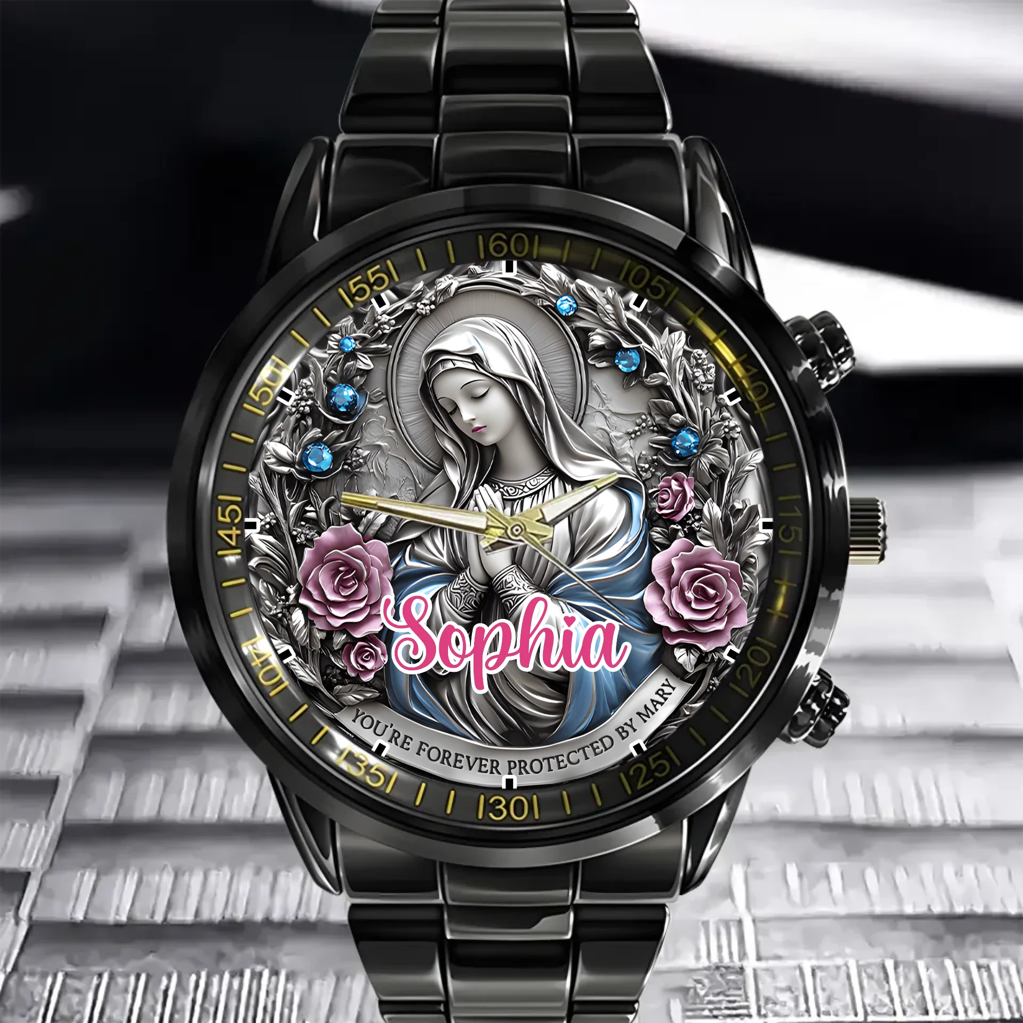 Eternal Faith Customized Christian watches - Personalized Name Watch