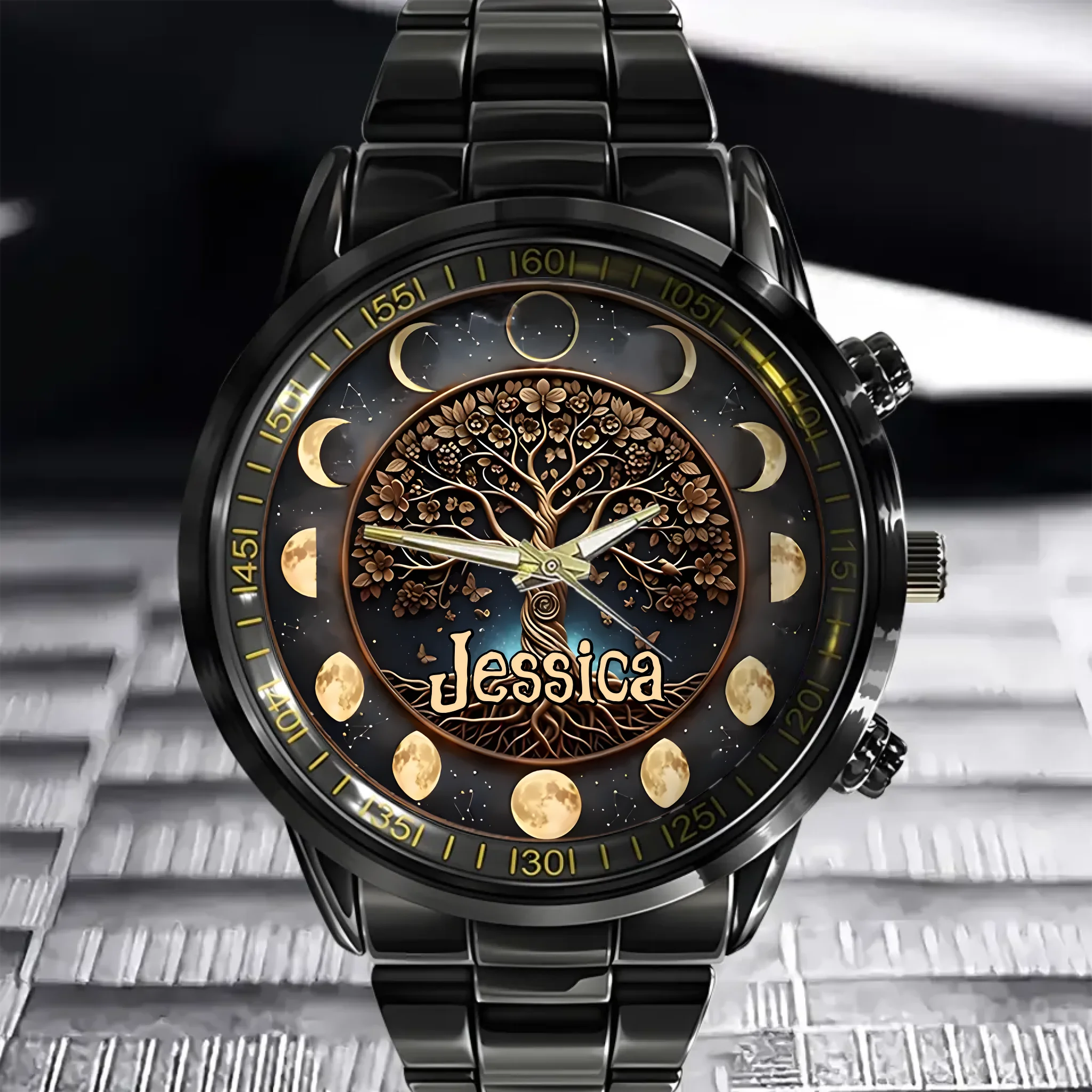 Moon Phase - Personalized Witch Watch