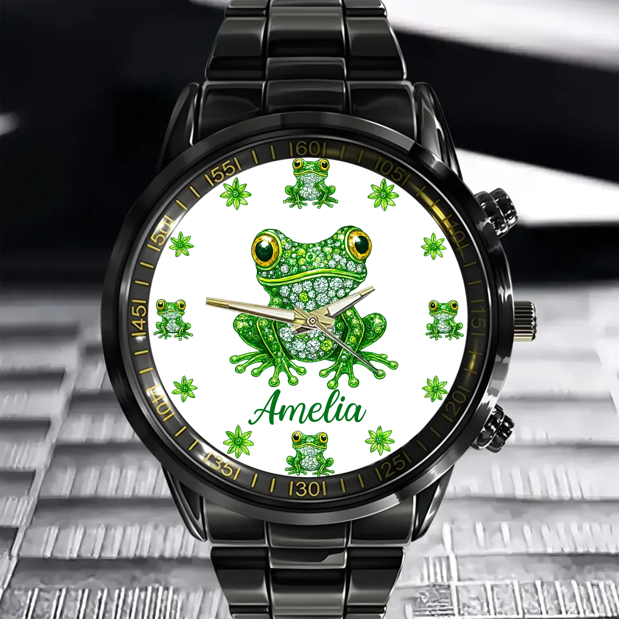 🐸Love Frogs - Personalized Name Watch