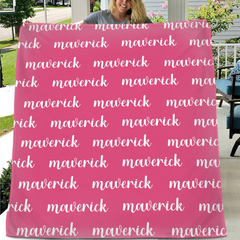 Free shipping✈️Personalized Name Custom Blanket for Baby, Kids, Youth Or Adult |Joliny