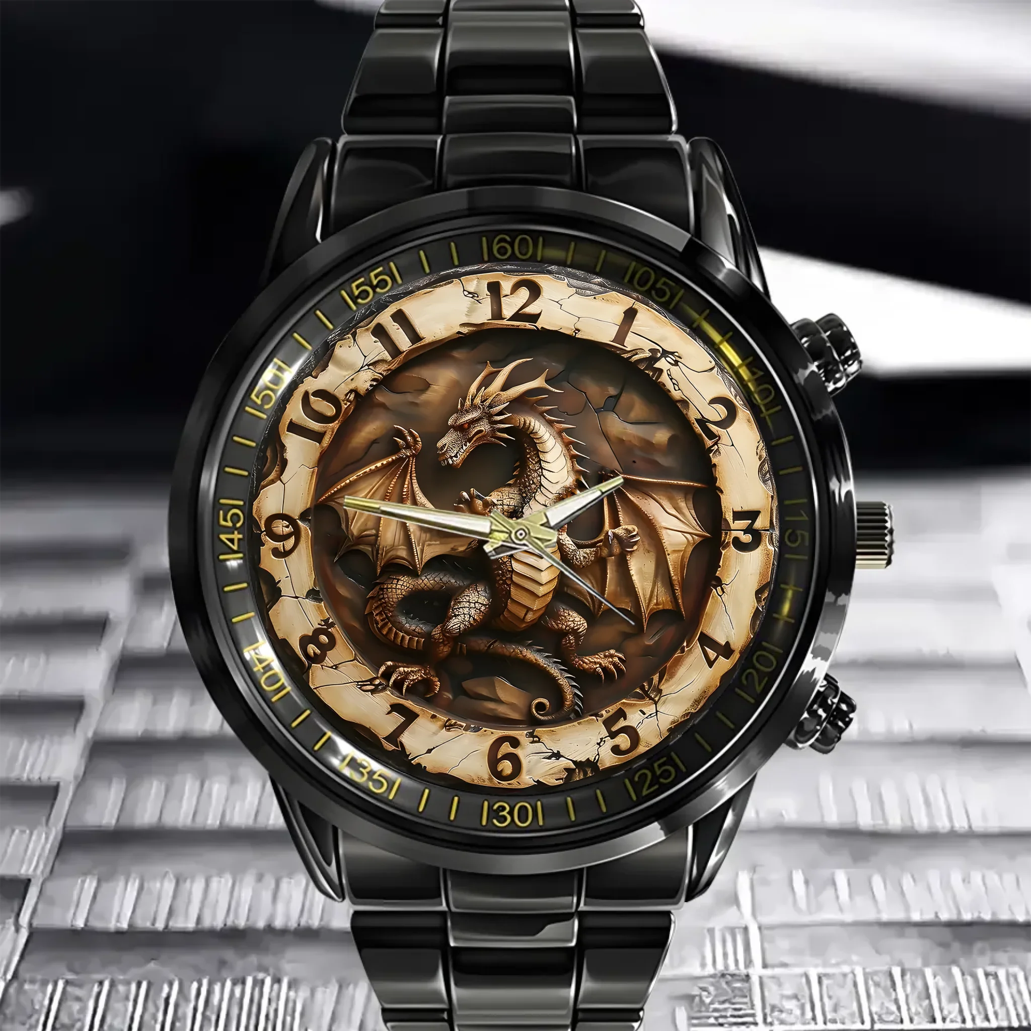 🐲The Roaring Dragon-Personalized Name Watch- Dragon Lovers Gift