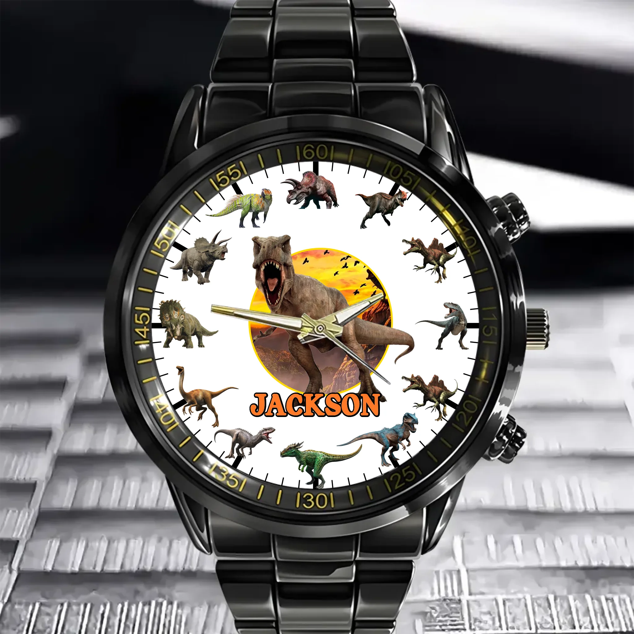 🐬Animal World - Personalized Name Watch - A Special Gift for Watches