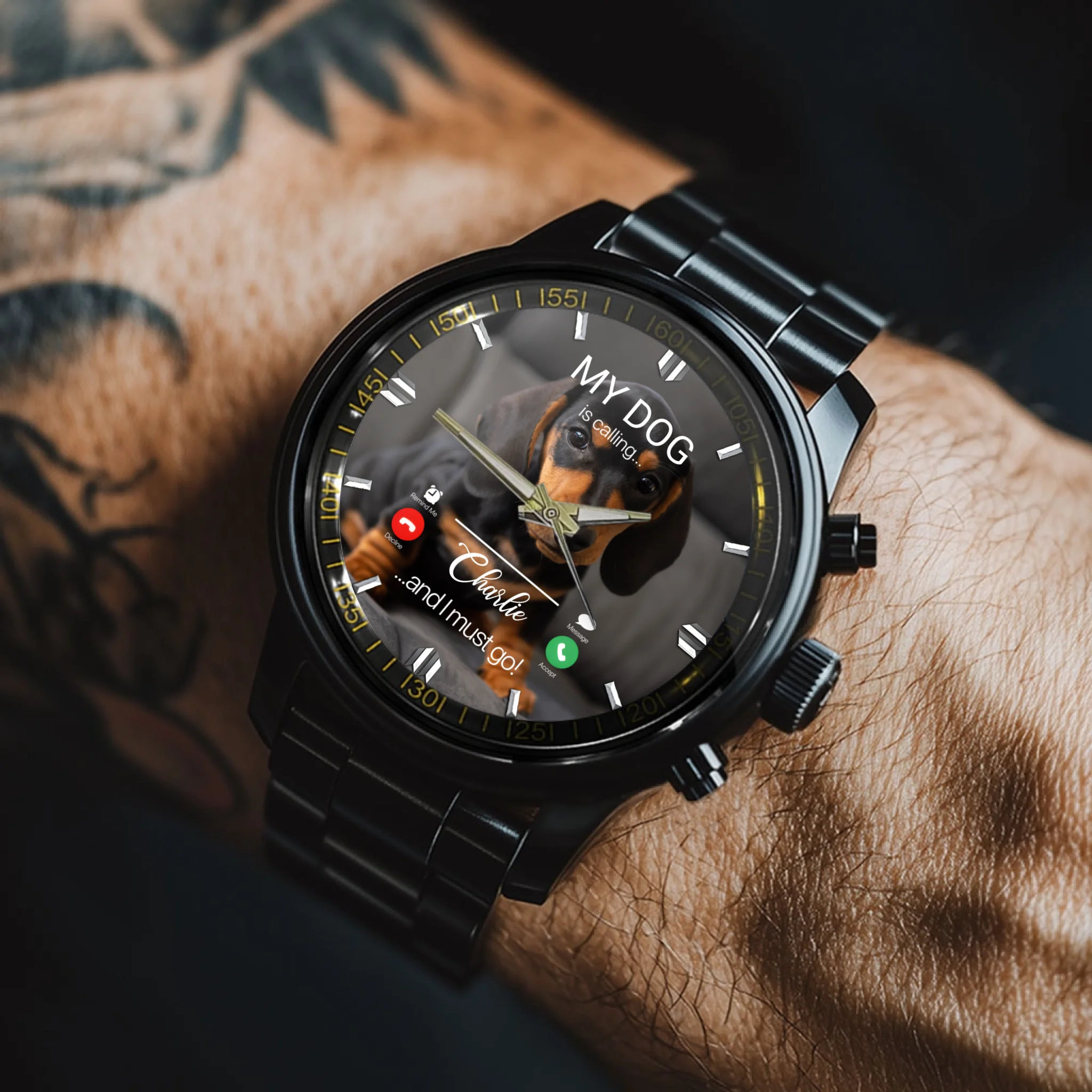 Calling Watch - Personalized Picture  Hand Watch