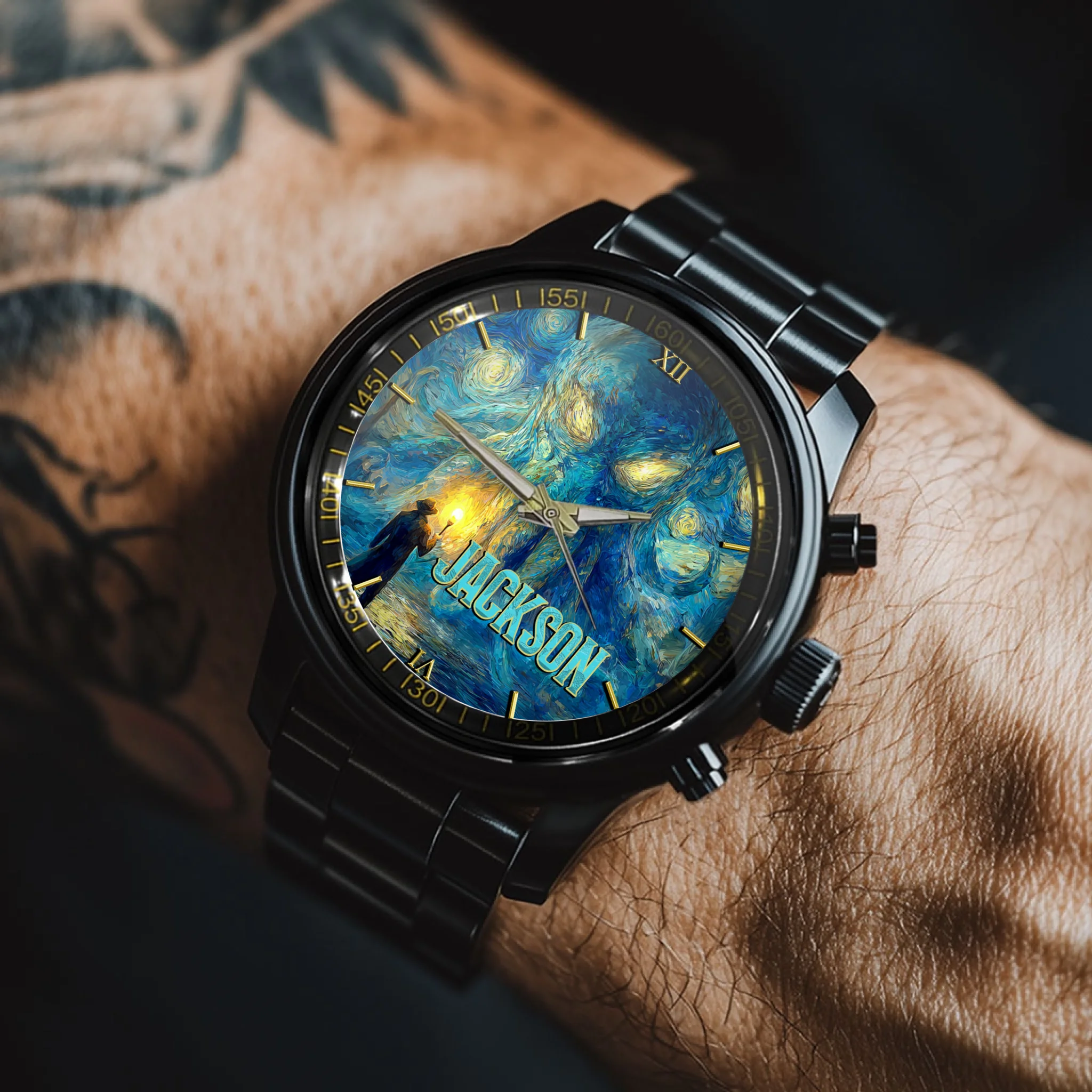 Cthulhu Mythology Custom Watch - Personalized Name