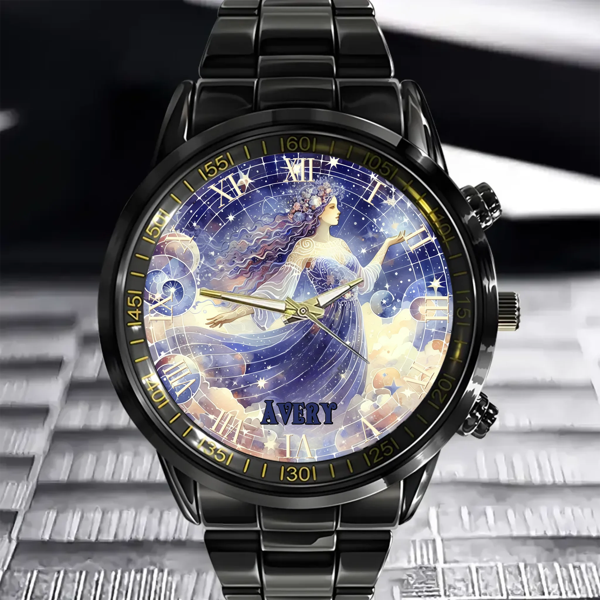 Virgo Name Custom Watch - Personalized Name Custom Watch - Virgo Gift