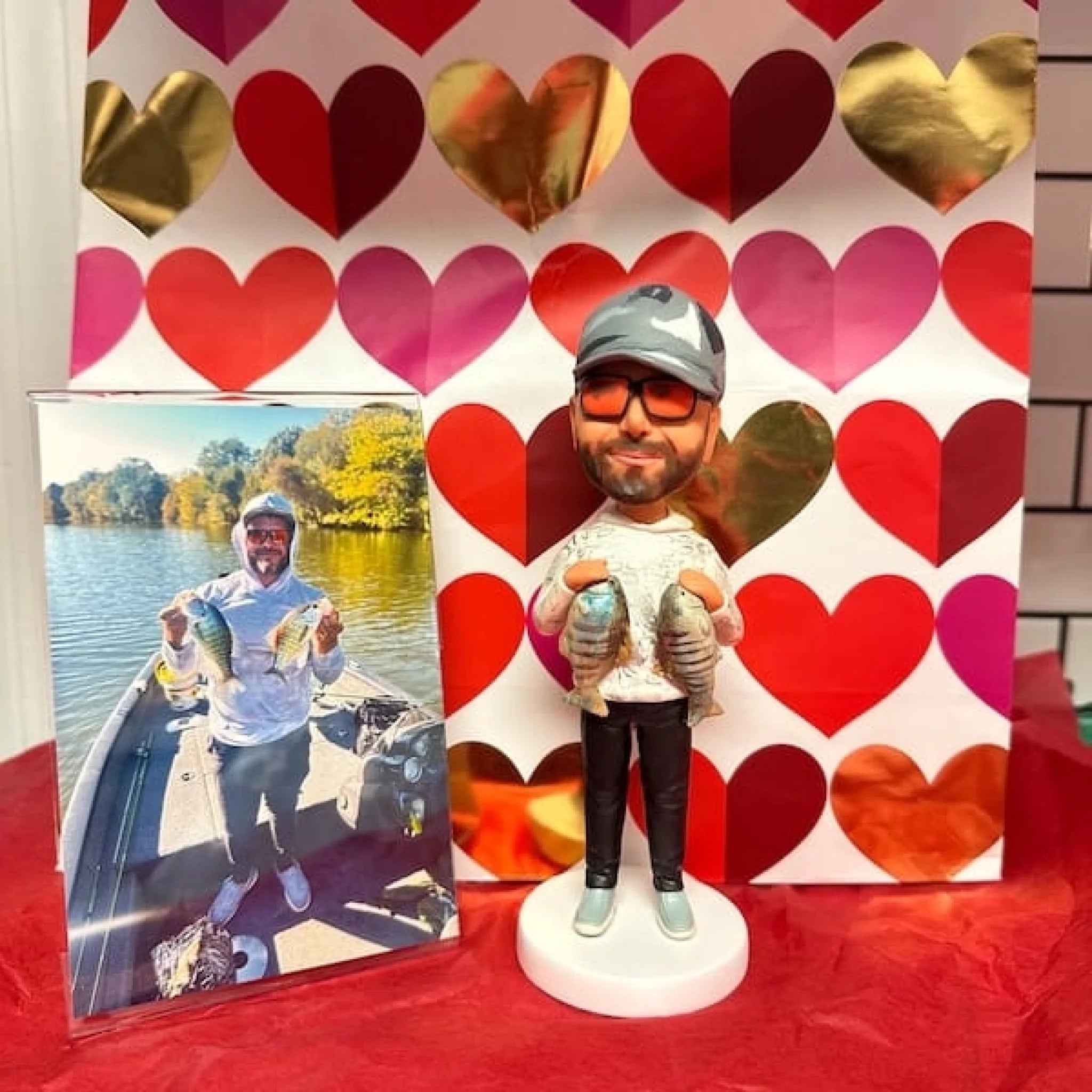 personalized photo crafted clay figurine a unique gift