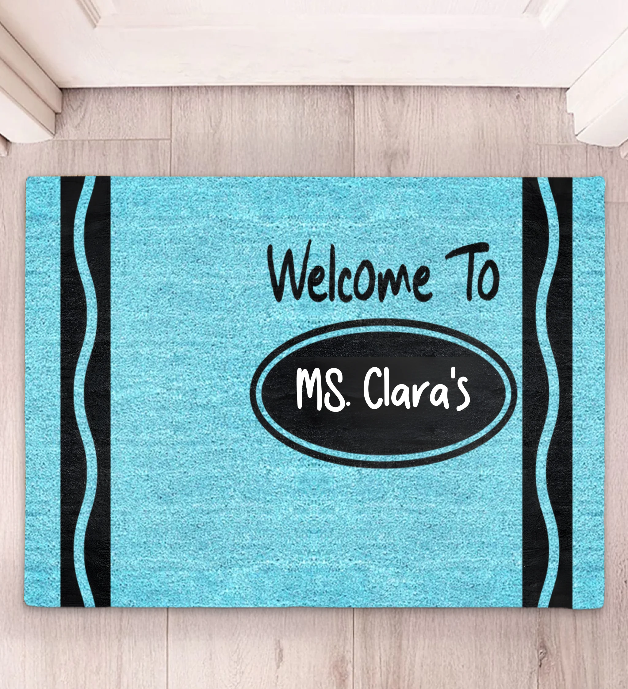Welcome To Classroom-Customized Mat-A Gift For Teachers copy