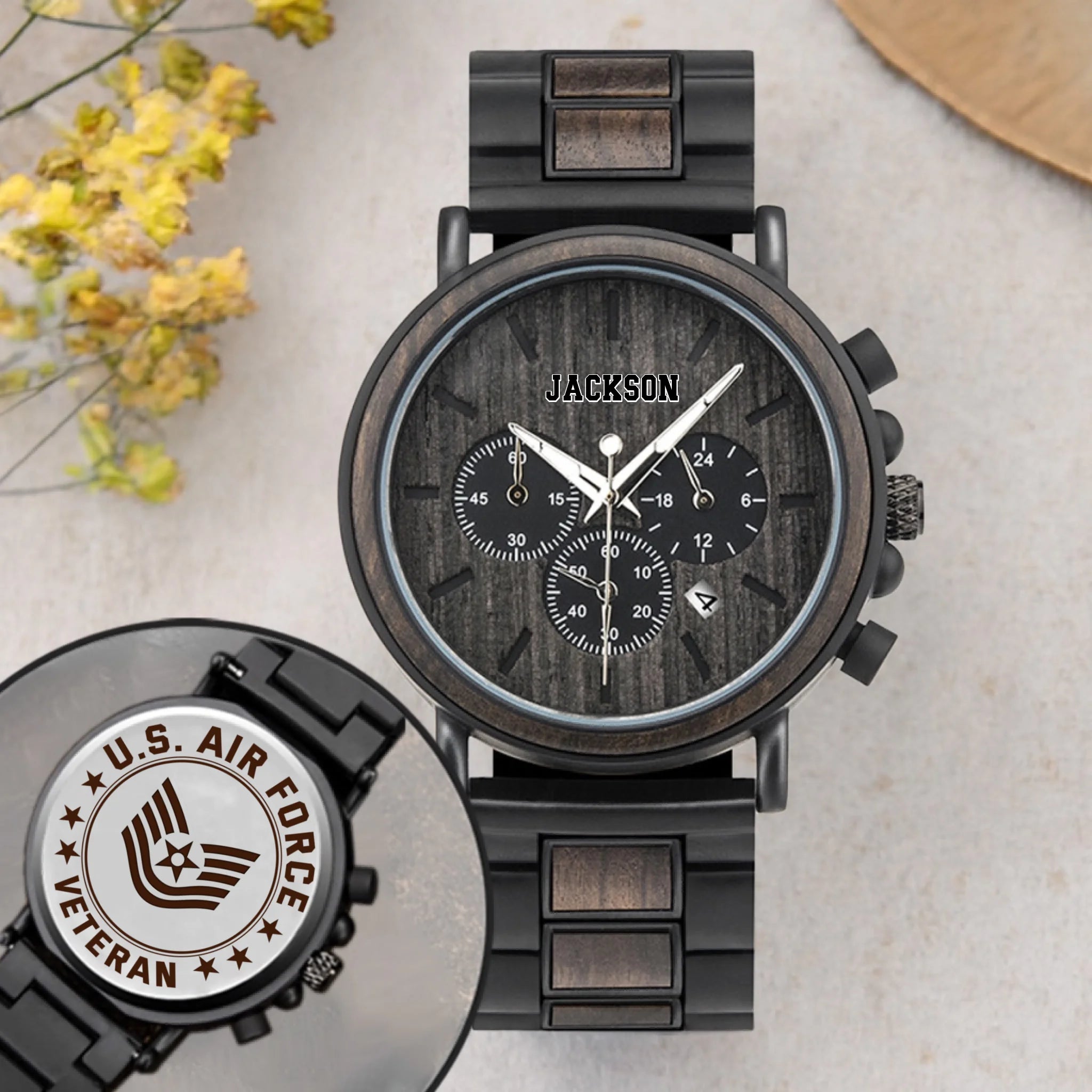wood watch样机b1