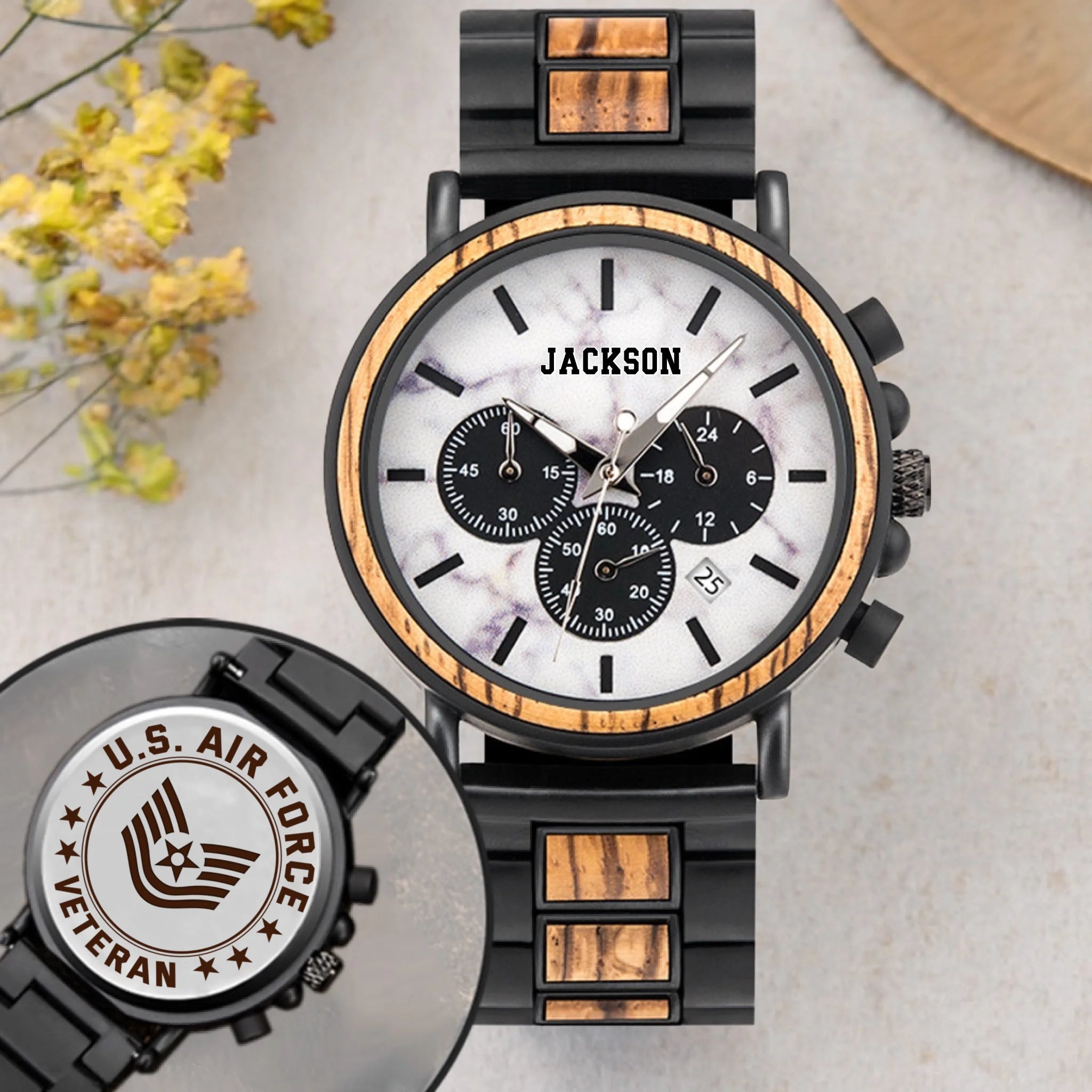 wood watch样机b5
